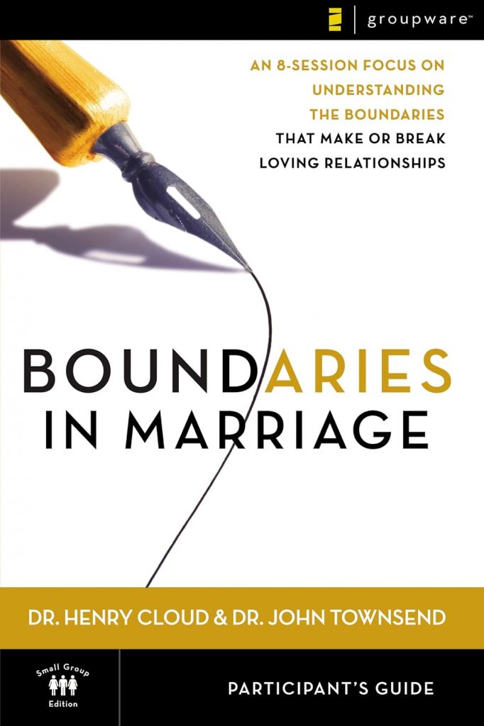 Boundaries in marriage participants guide